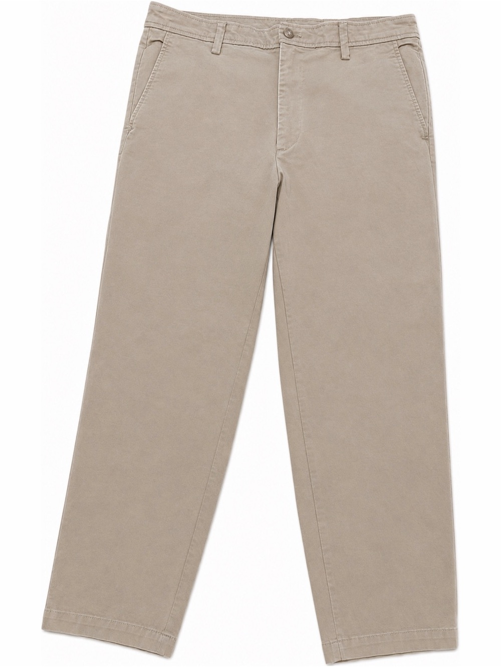 Calvin Klein Stretch Flat Front Chino Pants Khaki Mens 33x30